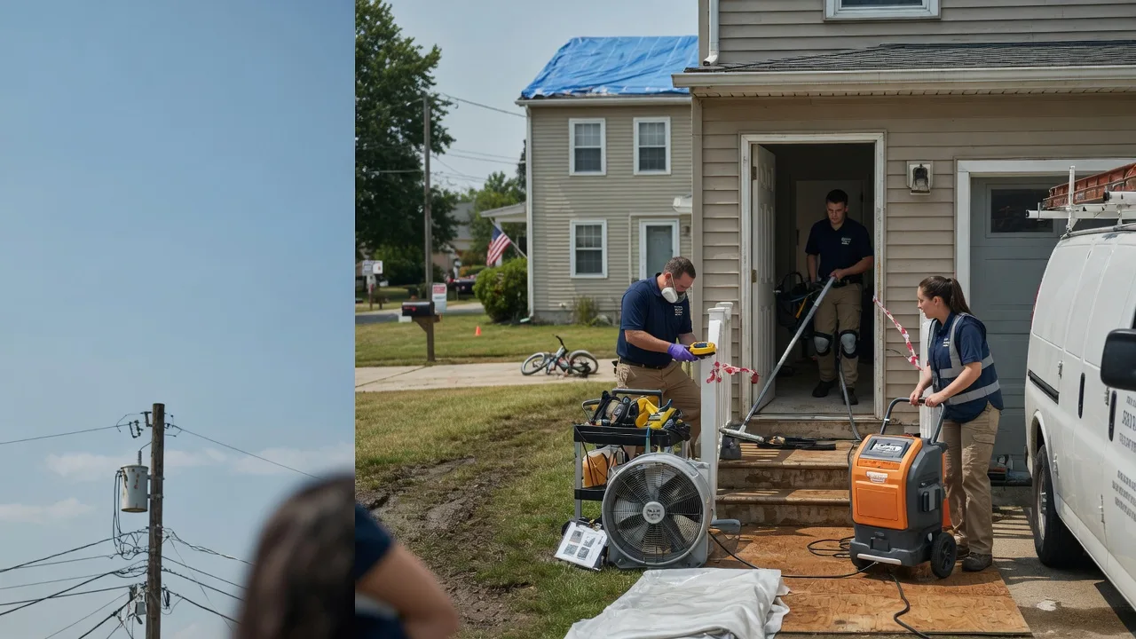 Water Damage Repair in Oakwood, TX near me